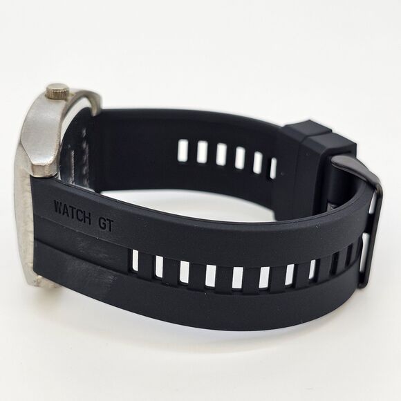 Kenneth Cole Reaction Men's Watch 42mm Black Dial New Plastic Bands New Battery - Picture 8 of 13